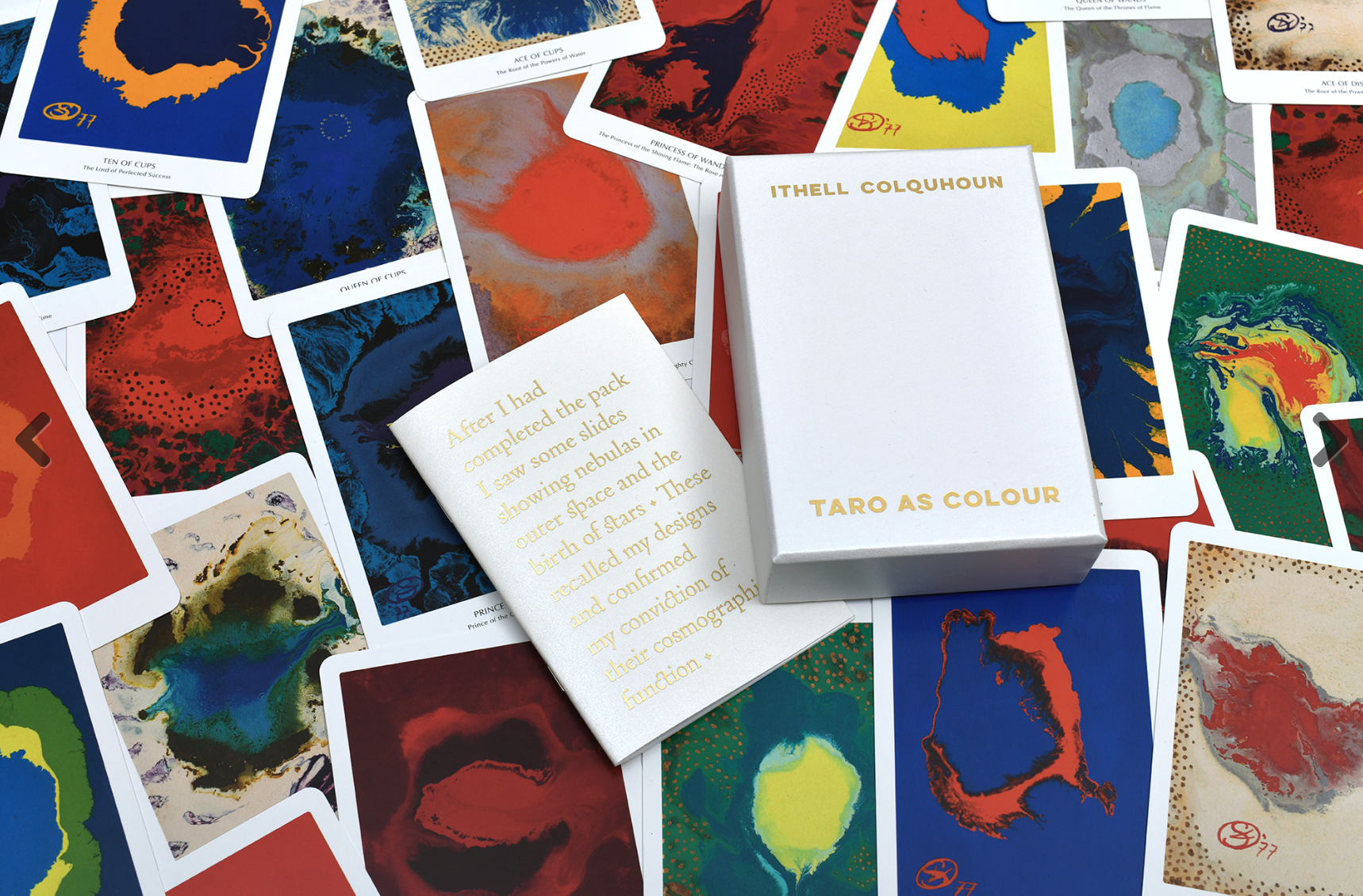Tarot Deck Review: Taro as Colour — Typewriter Tarot